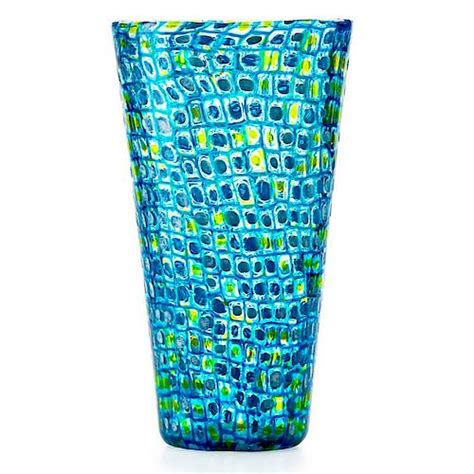 GIANNI VERSACE; VENINI Murrine glass vase 